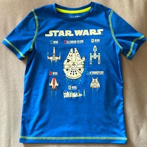 Boys Star Wars t shirt, blue